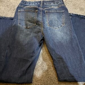 BCBG Dark Blue Flare Jeans